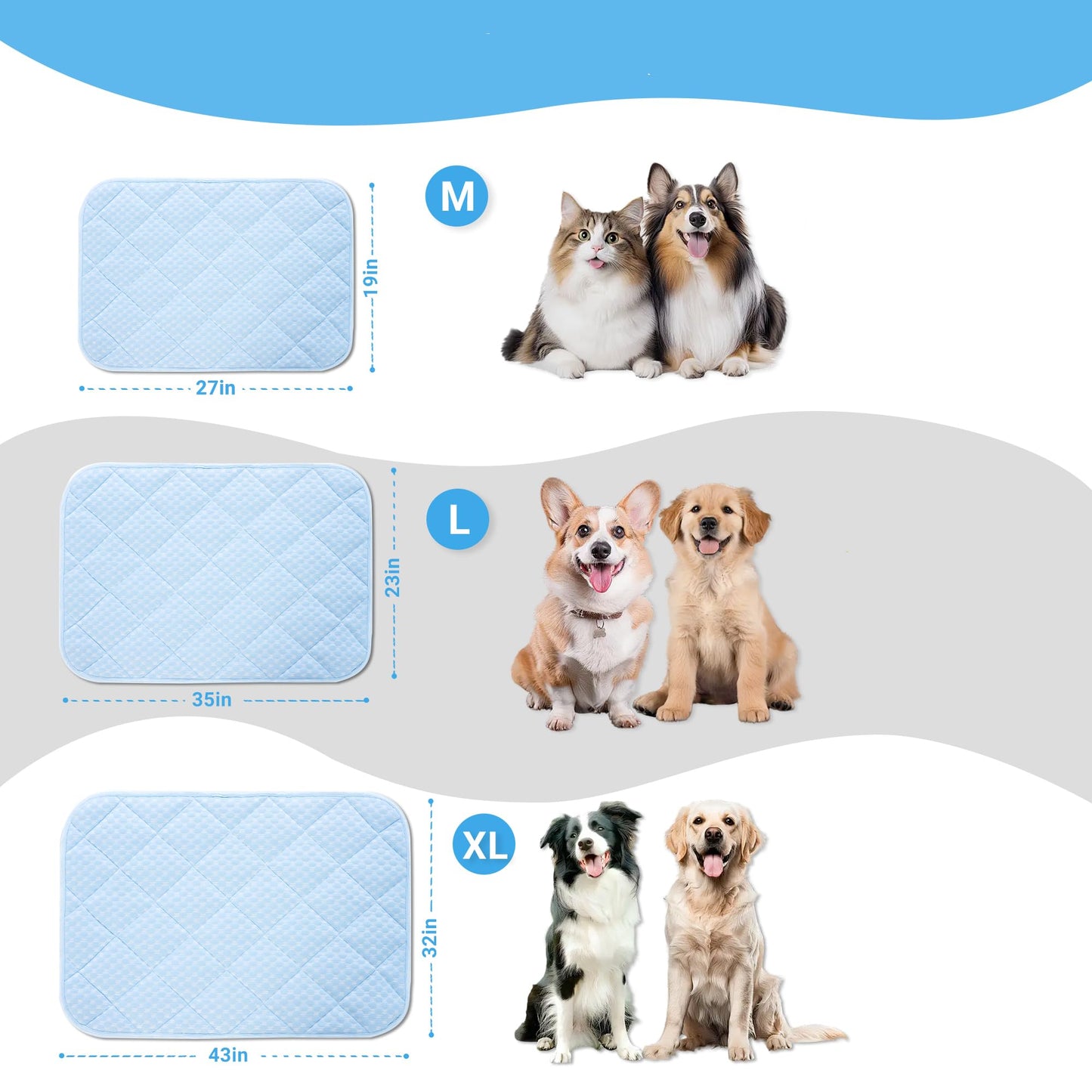 Tapete Refrescante Reversible para Mascota