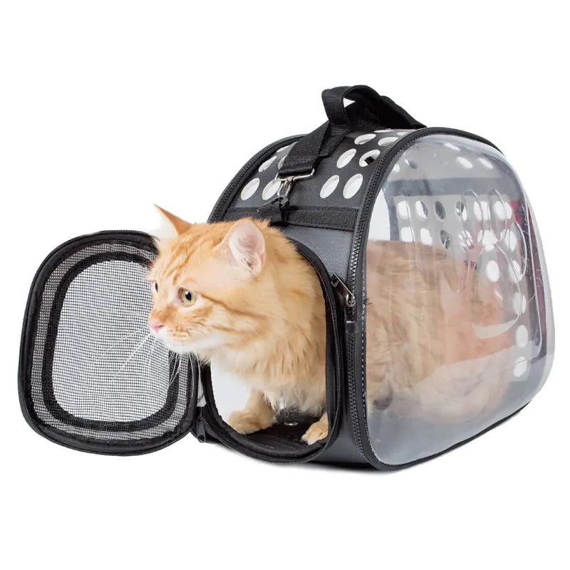 Maleta Transparente para Gatos y Perros