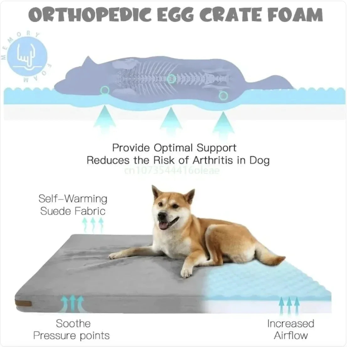 Cama Impermeable para Perro