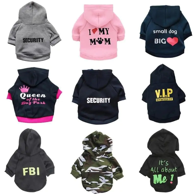 Suéter de Felpa Estampado para Perros