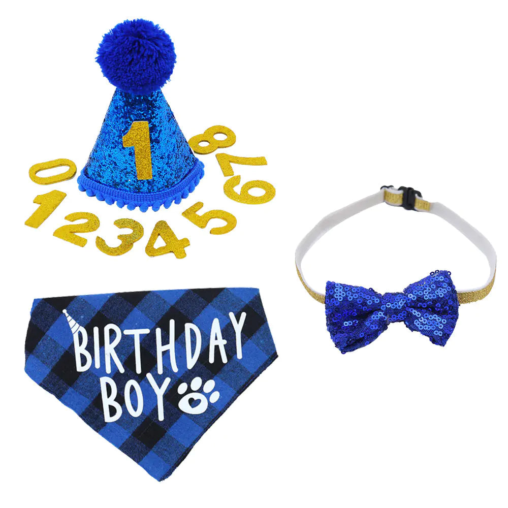 Set de Decoración para Fiesta de Cumpleaños de Mascotas