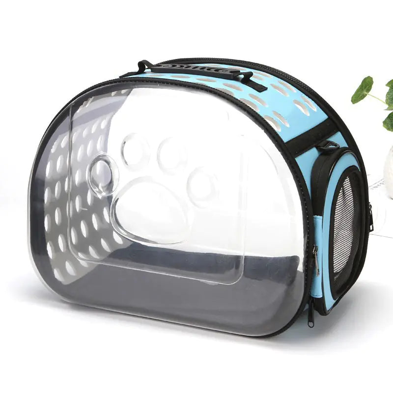 Maleta Transparente para Gatos y Perros