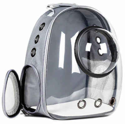 Mochila Transparente para Mascotas (Gatos y Perros)