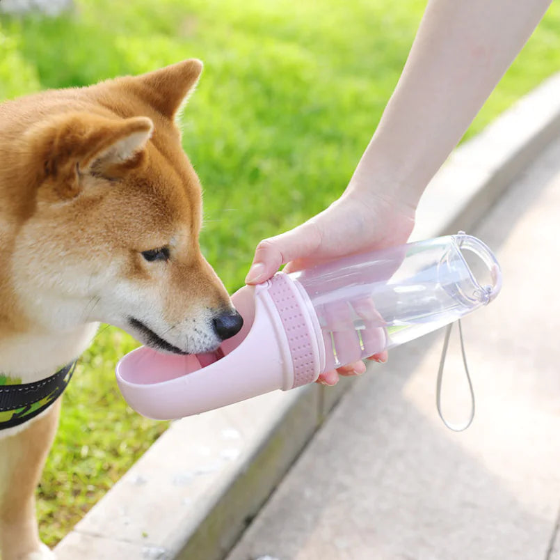 Botella de Agua Portátil para Perros y Gatos