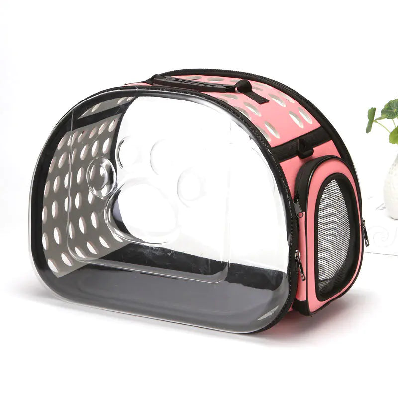 Maleta Transparente para Gatos y Perros