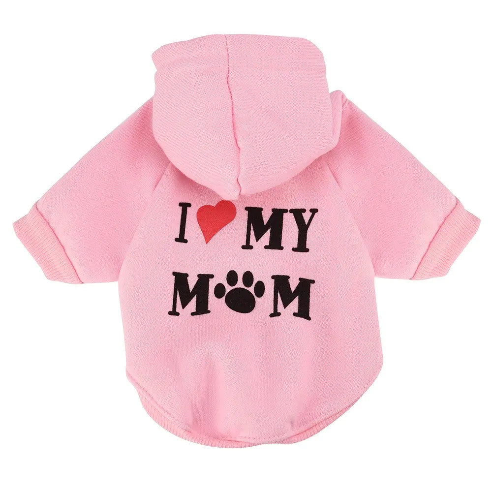 Sueter para mascotas pequenas I love my Mom