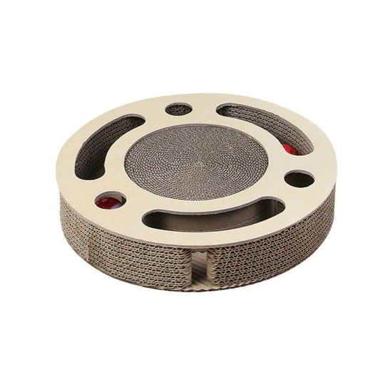 Juguete para Gatos con Tabla de Raspar